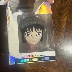 Kidrobot Beetlejuice Bhunny  Lydia Deetz Flocked Vinyl Figure-New Box Top Off